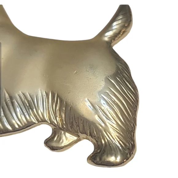 Vintage Scottie Dog Brooch - Picture 6 of 6